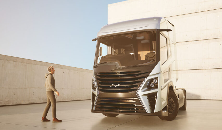 Next Generation Hydrogen Lorry from HVS